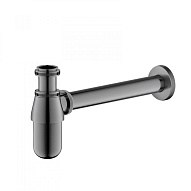 Сифон для раковины Timo 960/18L черное золото 500_191_2836411